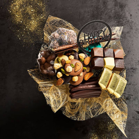 Bouquet de chocolats - Happy Birthday
