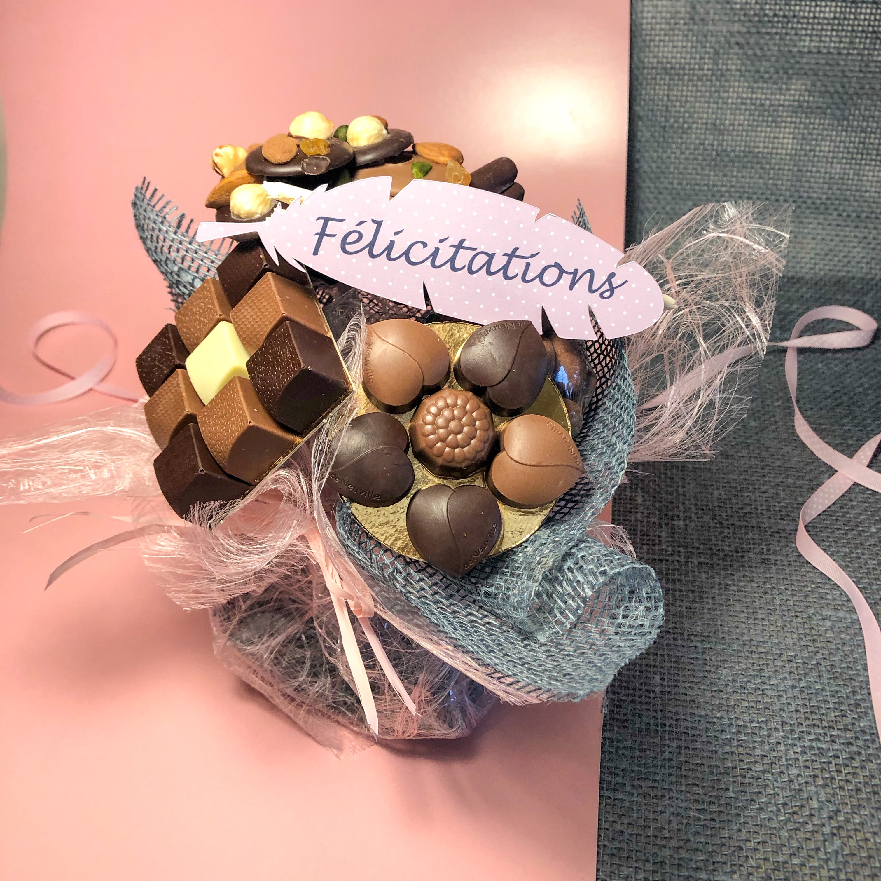 Bouquets de chocolats Félicitations