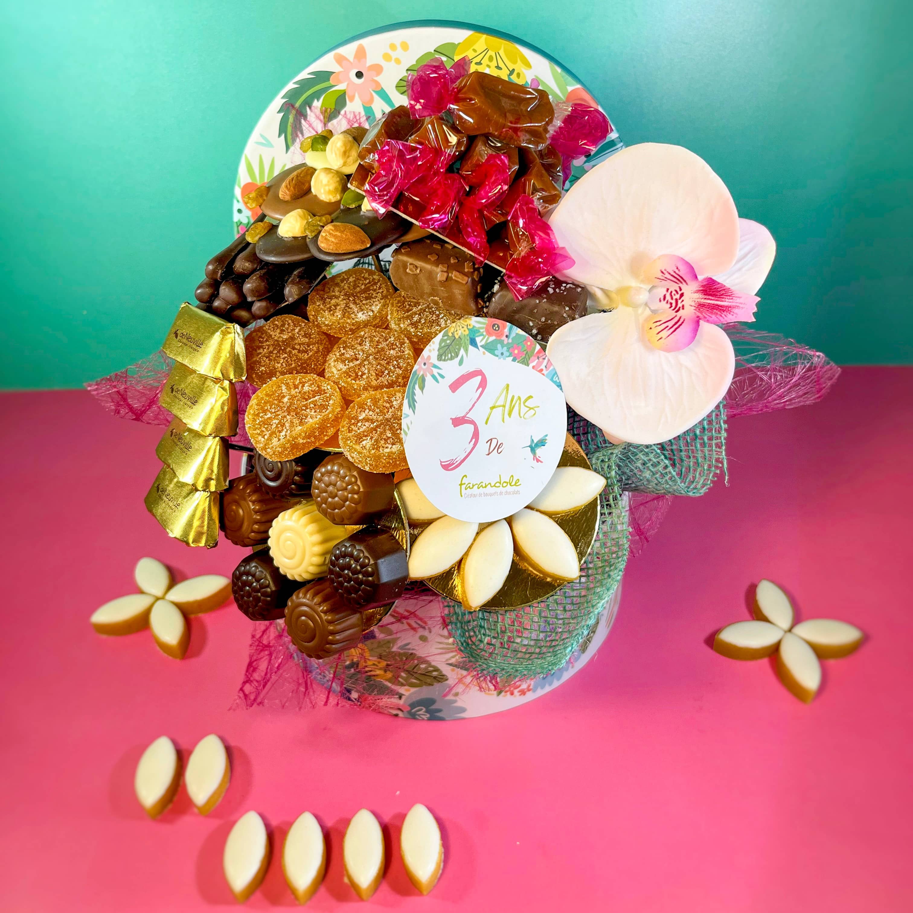 Anniversaire entreprise cadeau original et gourmand